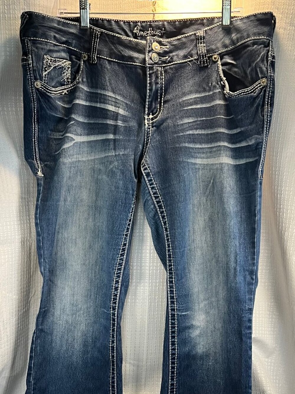 Vintage Amethyst Flare Leg Jeans size 16